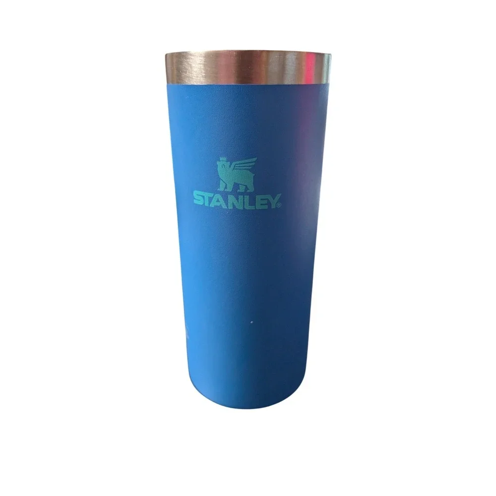 Stanley Adventure Stacking Beer Pint 10oz Blue Stainless Steel Vacuum Insulated